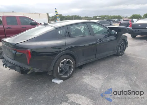 2025 Kia K4 Ex from USA, damaged, VIN 3KPFU4DE4SE122138